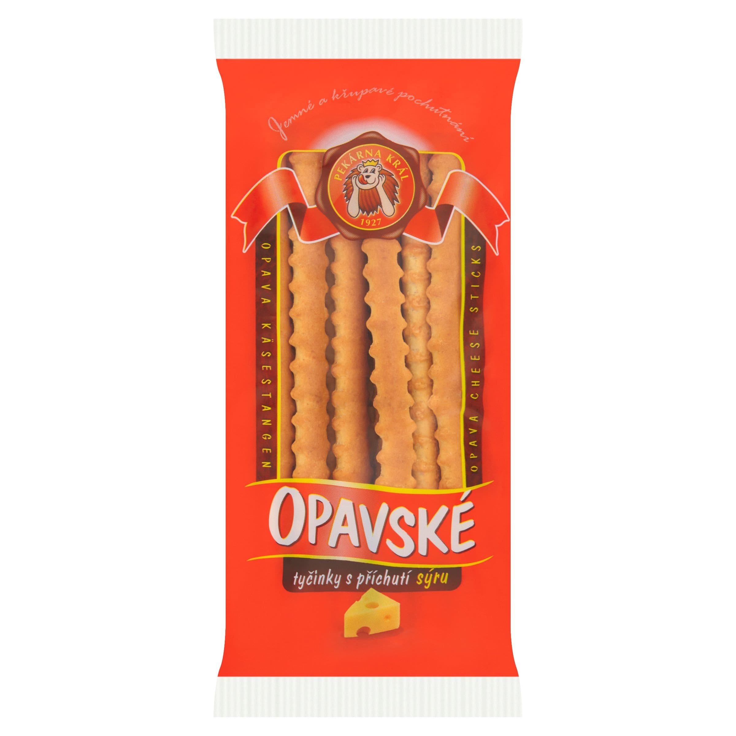 Pekárna Král Opavské tyčinky sýrové 100 g