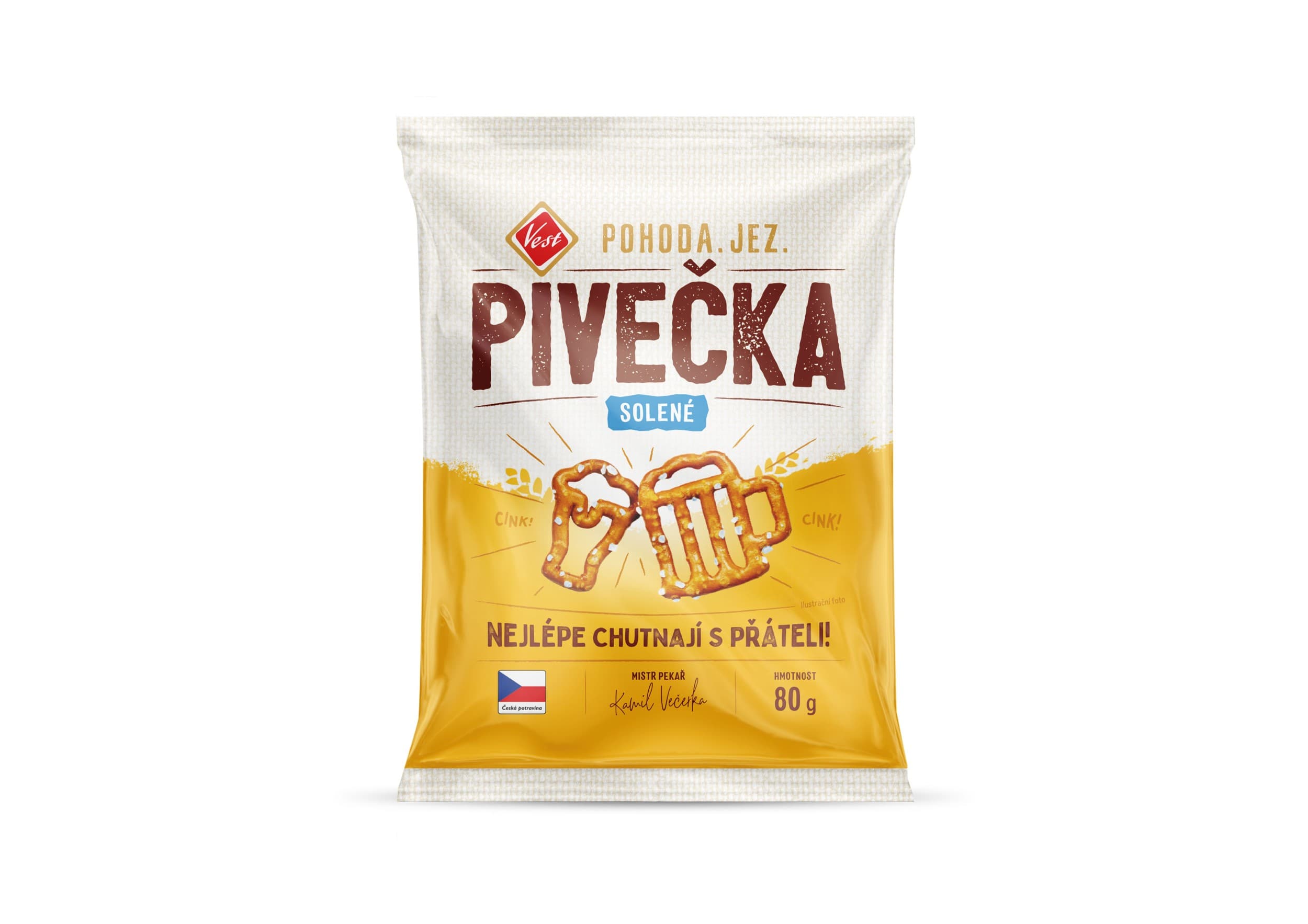 Vest Pivečka solené 80g