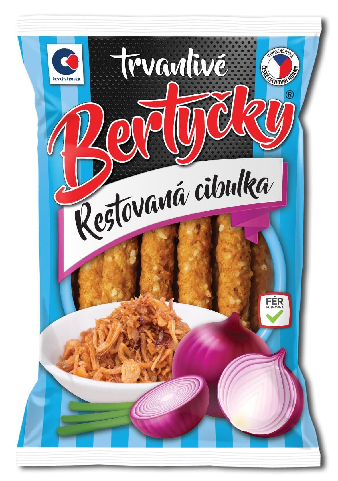 Bertyčky restovaná cibulka 90g