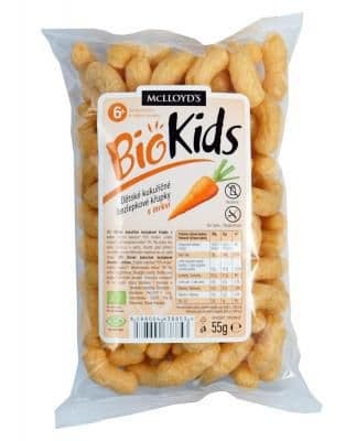 Biokids BIO křupky mrkev 55 g