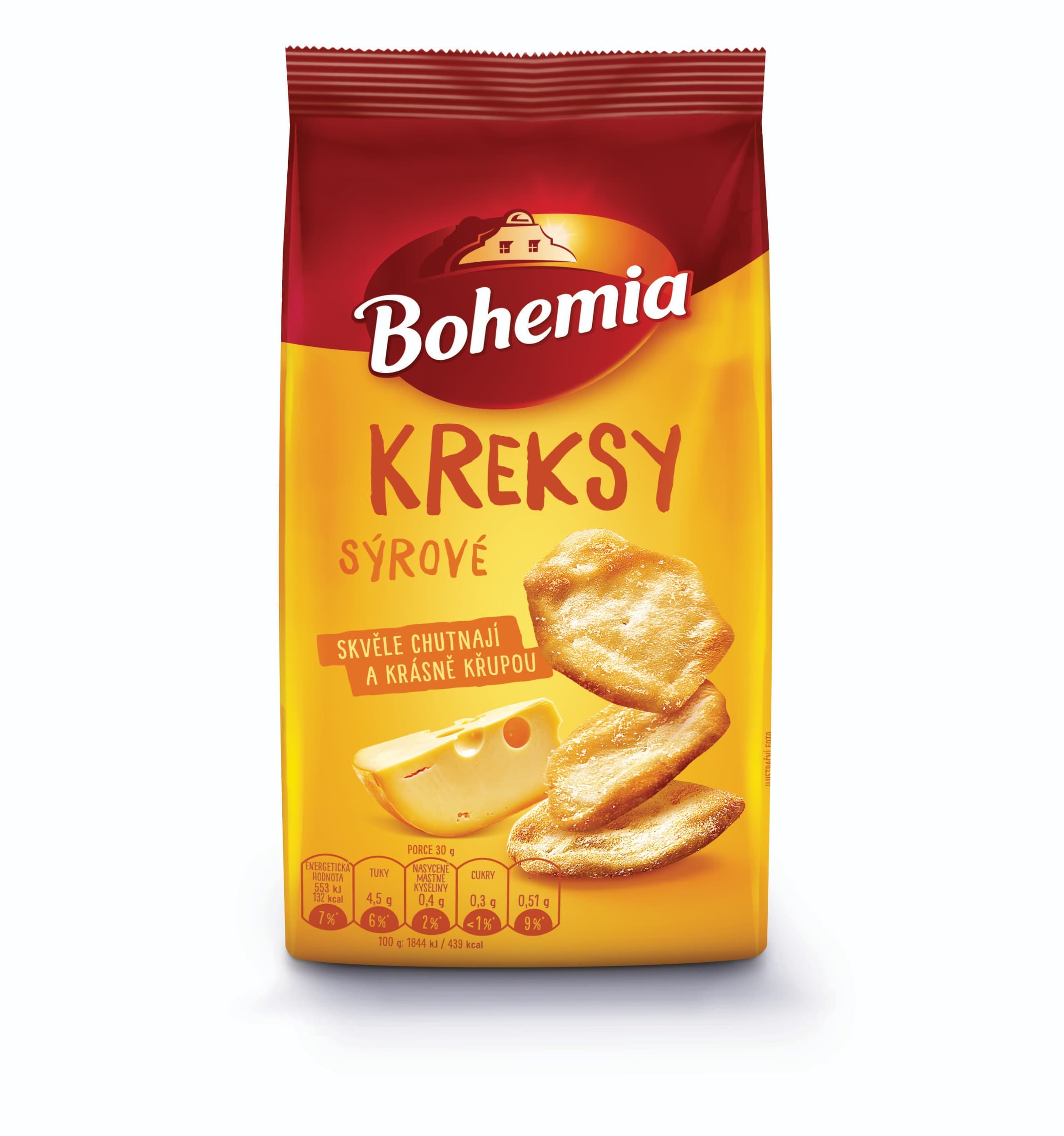 Bohemia KREKSY sýrové 90g