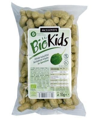 Biokids BIO křupky špenát 55 g