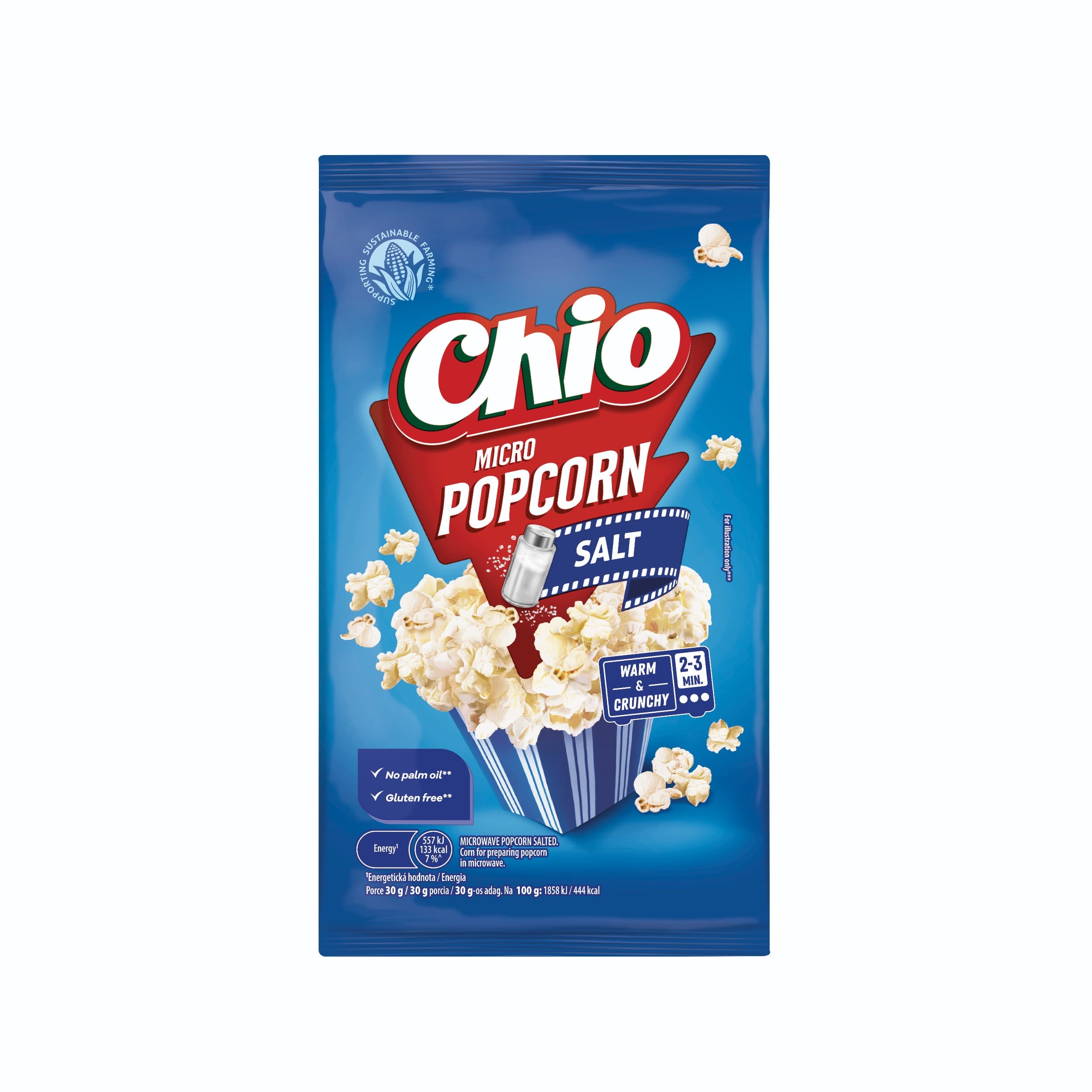 Chio Microwave Popcorn Salted 80 g