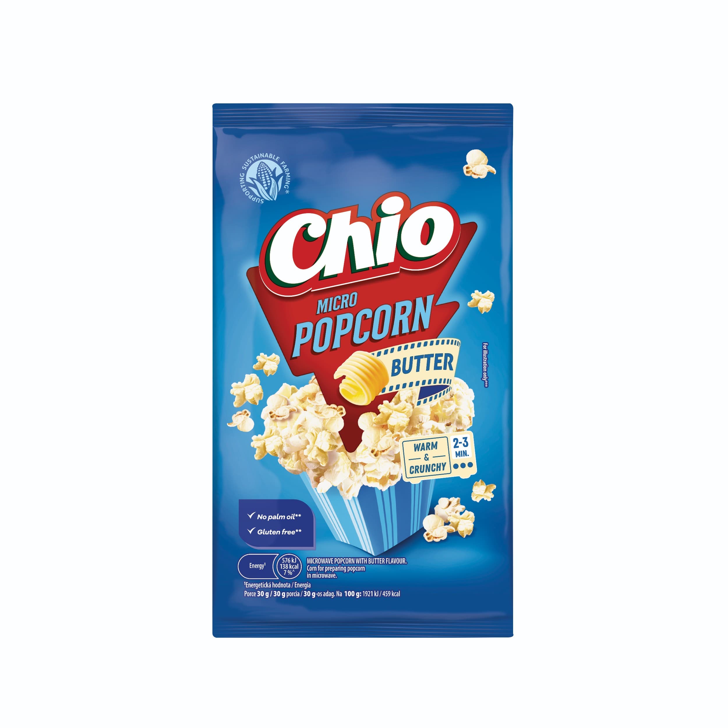 Chio Microwave Popcorn Butter 80 g