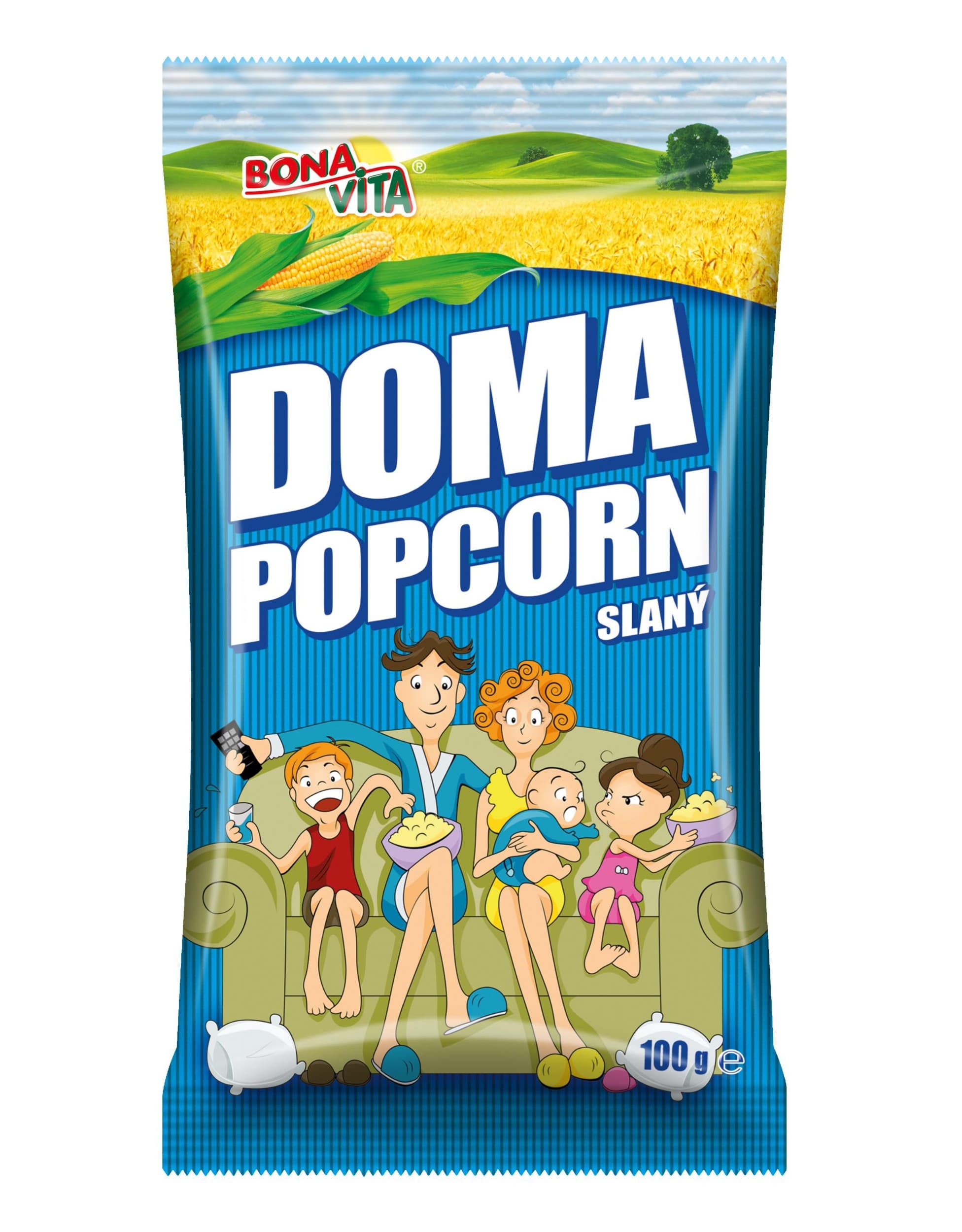 Bona Vita Doma popcorn slaný 100 g