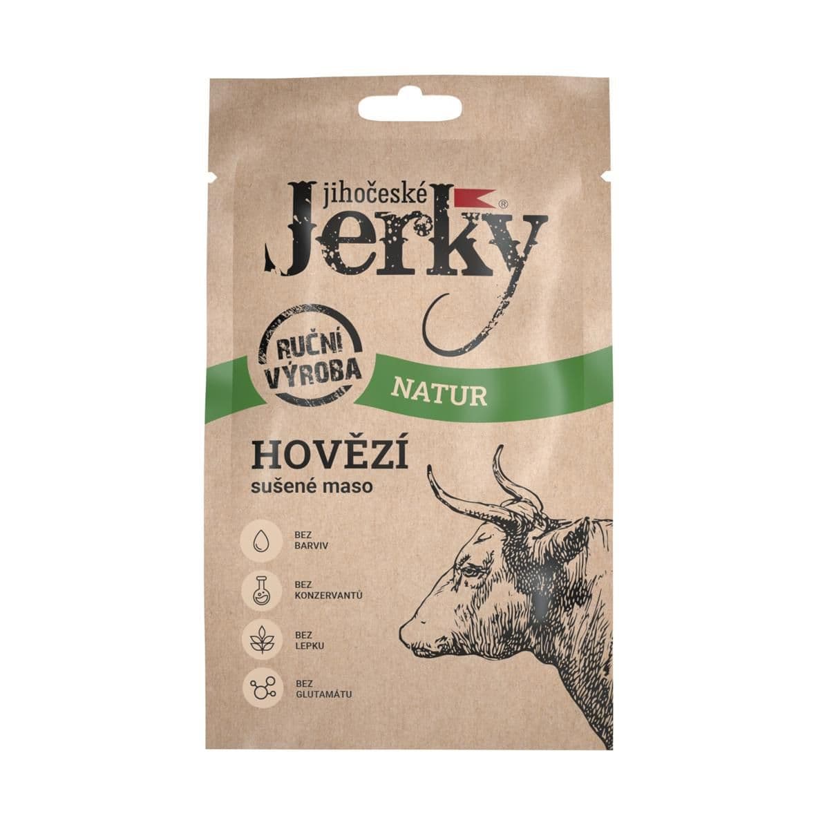 Jihočeské jerky Hovězí natur 20g