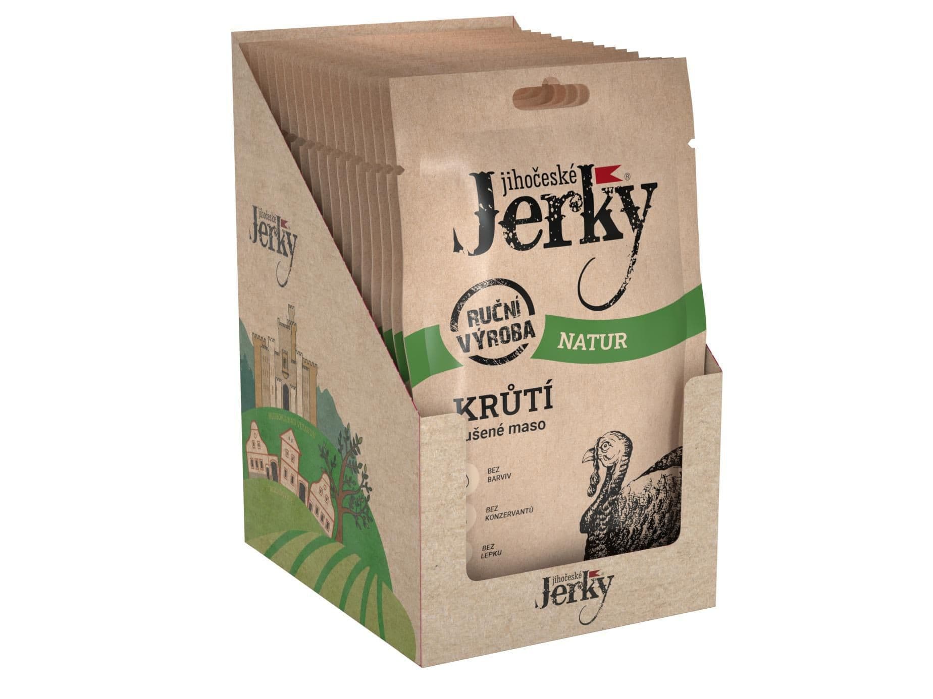 Jihočeské jerky Krůtí natur 20g