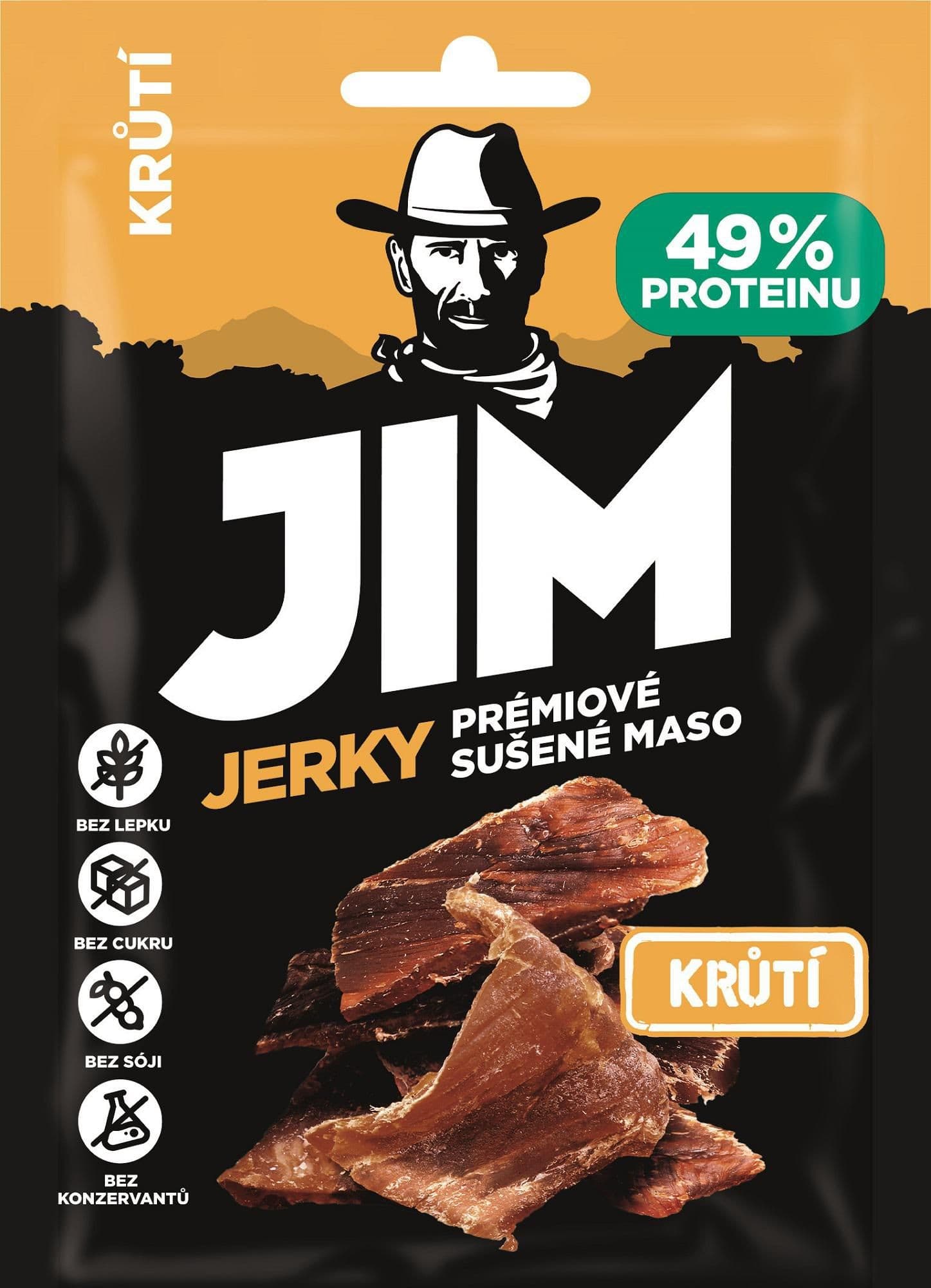 Jim Jerky krůtí 23g