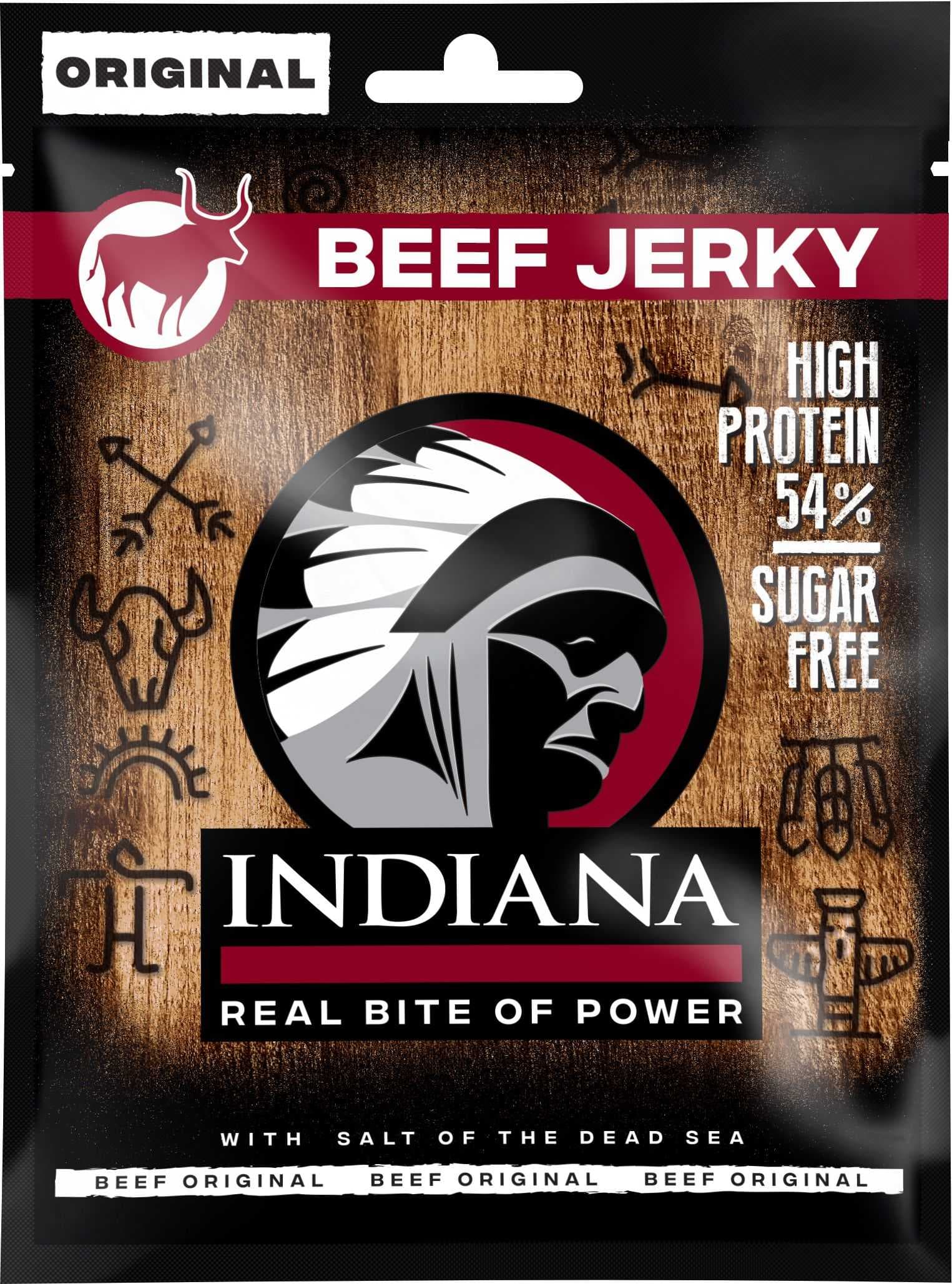 Indiana Jerky beef (hovězí) original 25 g