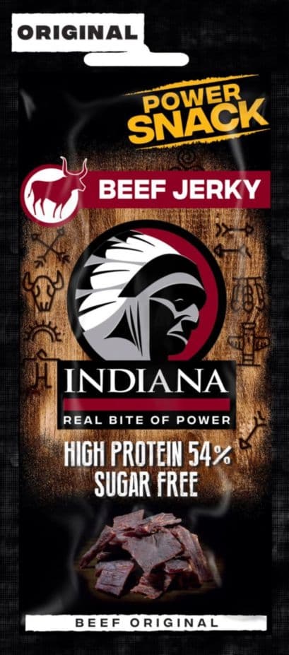 Indiana Jerky Beef Power Snack 12g