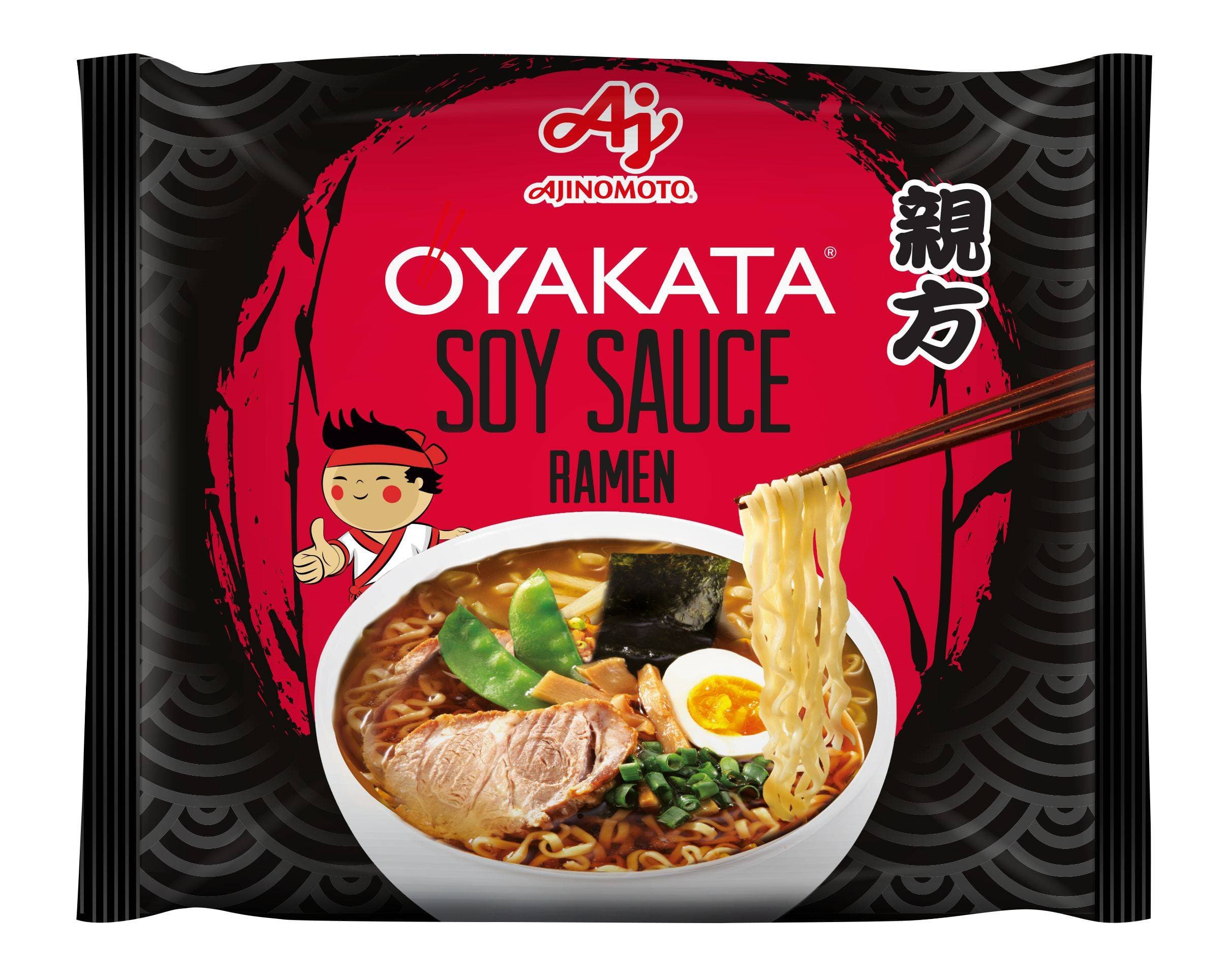 Oyakata Instantní japonská nudlová polévka s příchutí sójová omáčka Shoyu 83 g