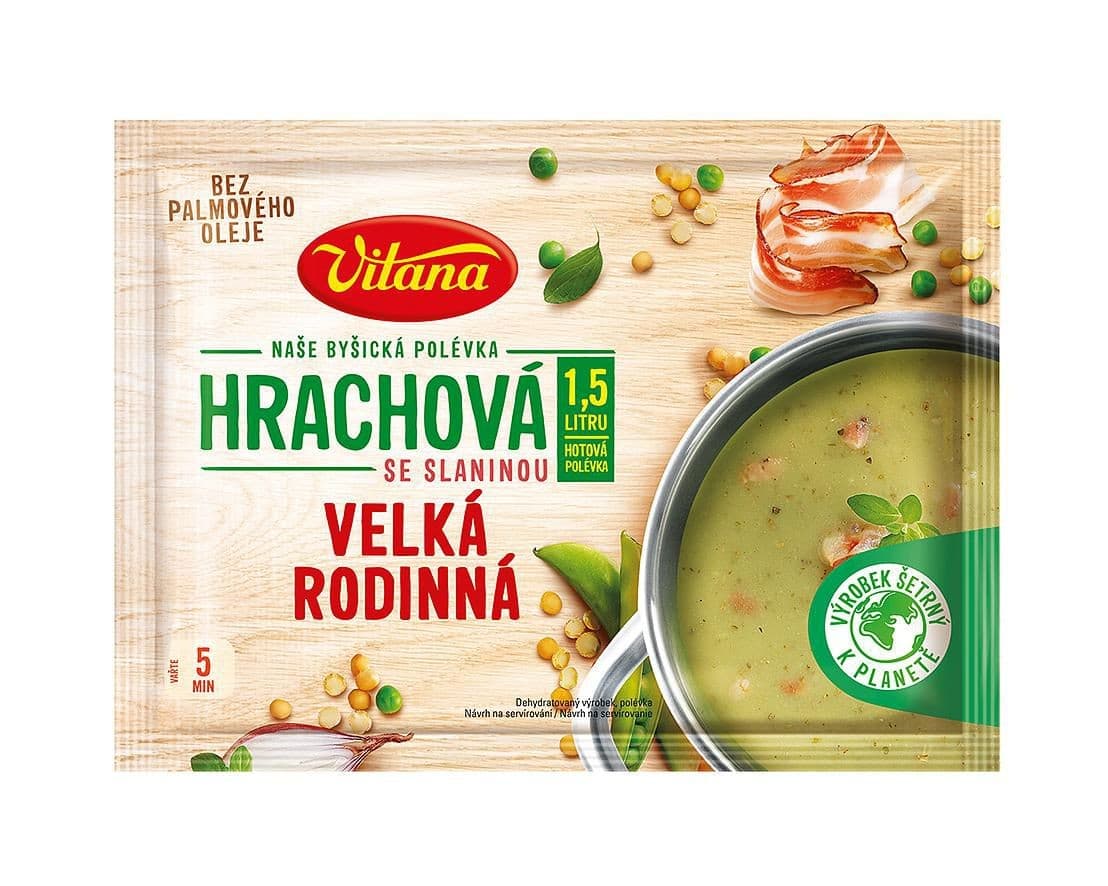 Vitana Velká rodinná Hrachová 6 porcí 144g
