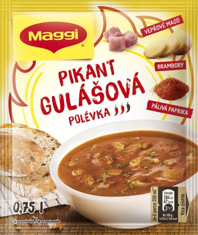 Maggi Pikant Gulášová polévka sáček 58 g