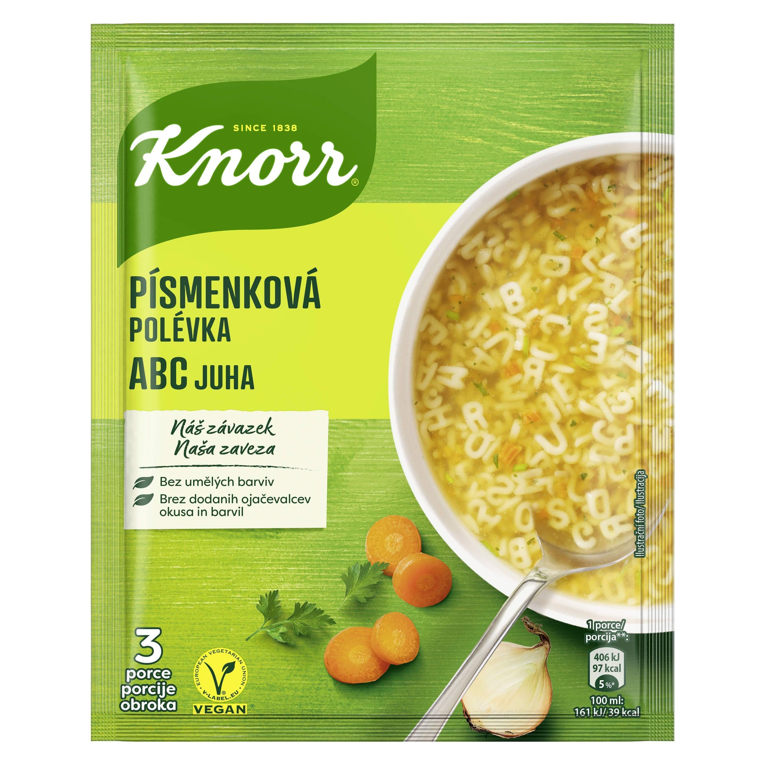Knorr Písmenková polévka 82g