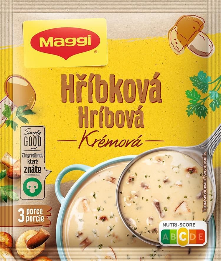 Maggi Krémová polévka hříbková 47g