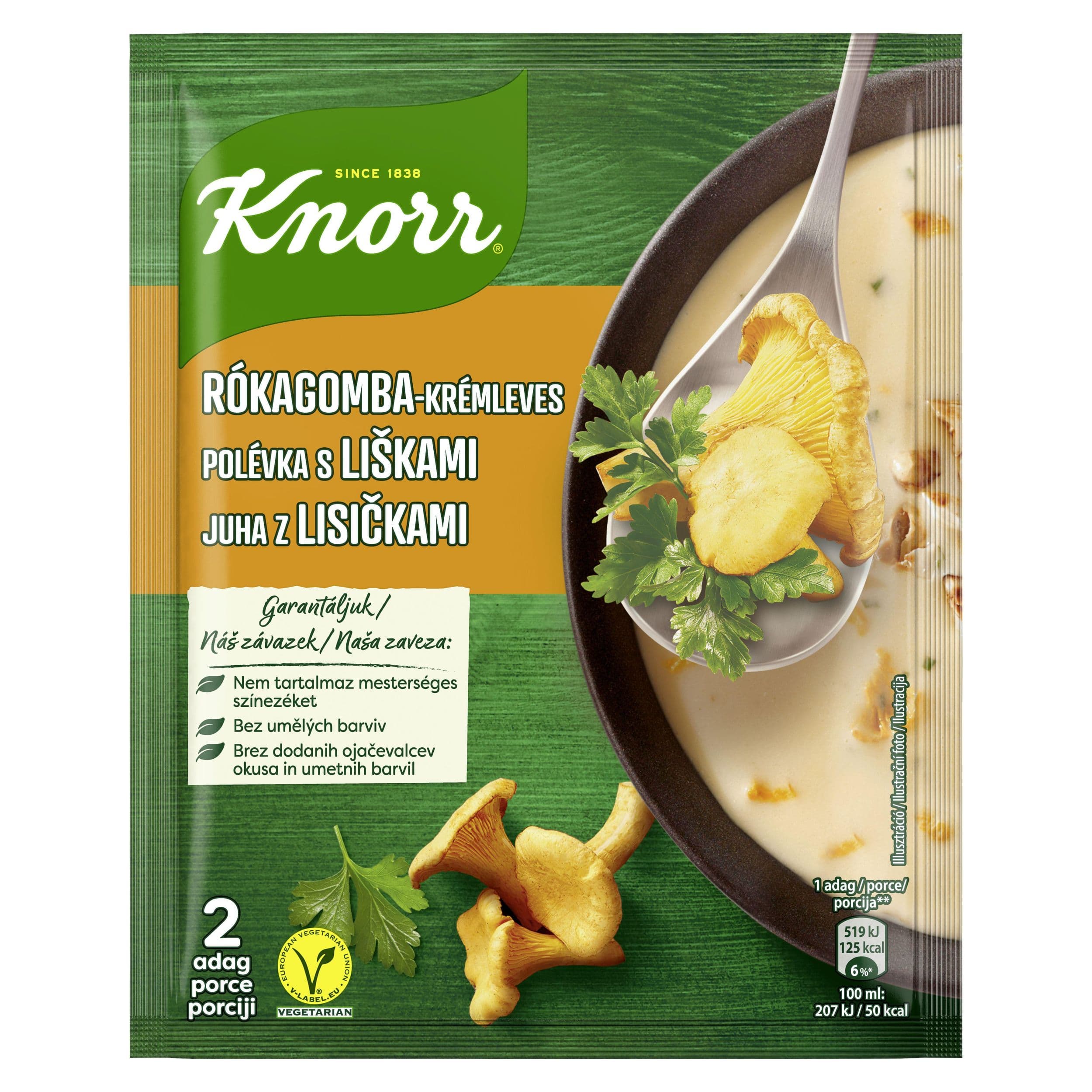 Knorr Krémová polévka s liškami 56g