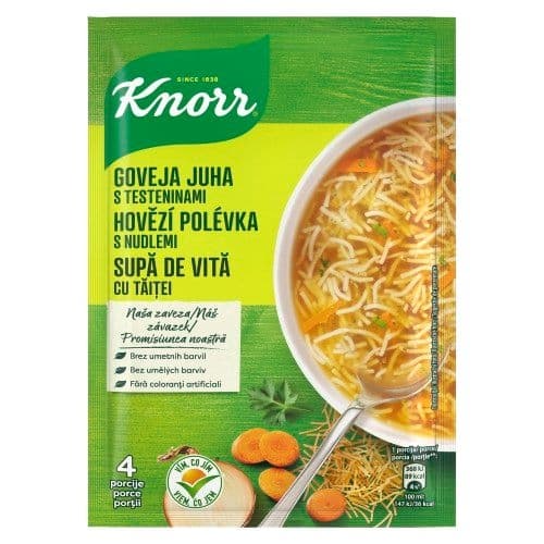 Knorr Polévka Hovězí s nudlemi 101g