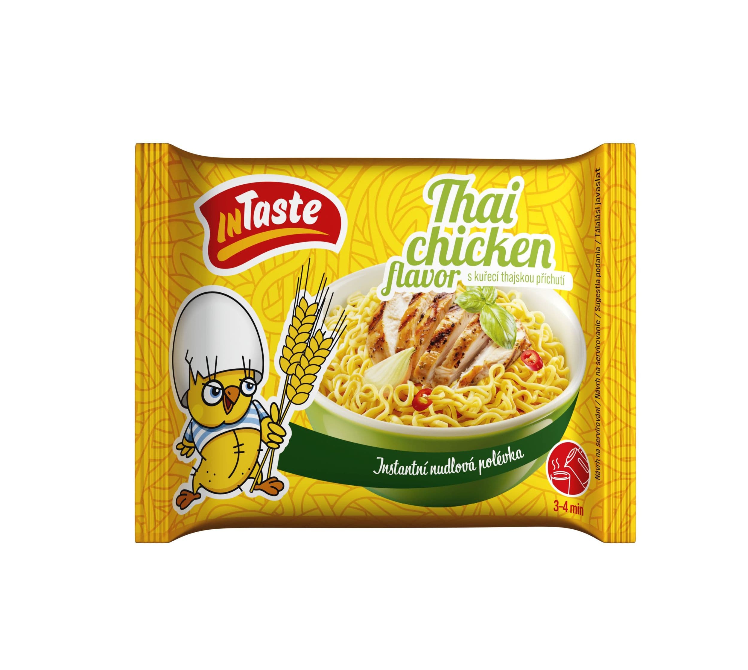 InTaste Quality Thajské kuře instantní nudlová polévka 65 g