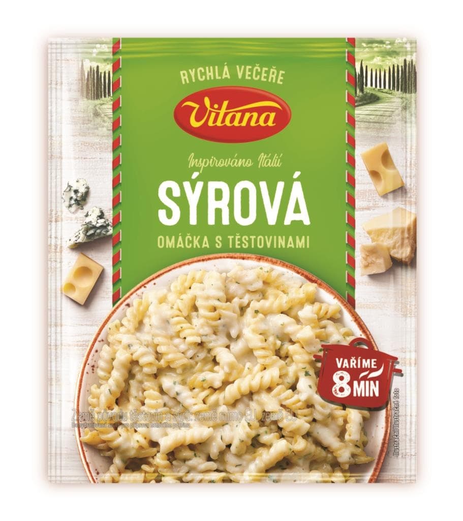 Vitana Sýrová omáčka s těstovinami 160 g