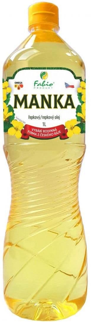 Fabio Produkt Manka řepkový olej PET 1 l
