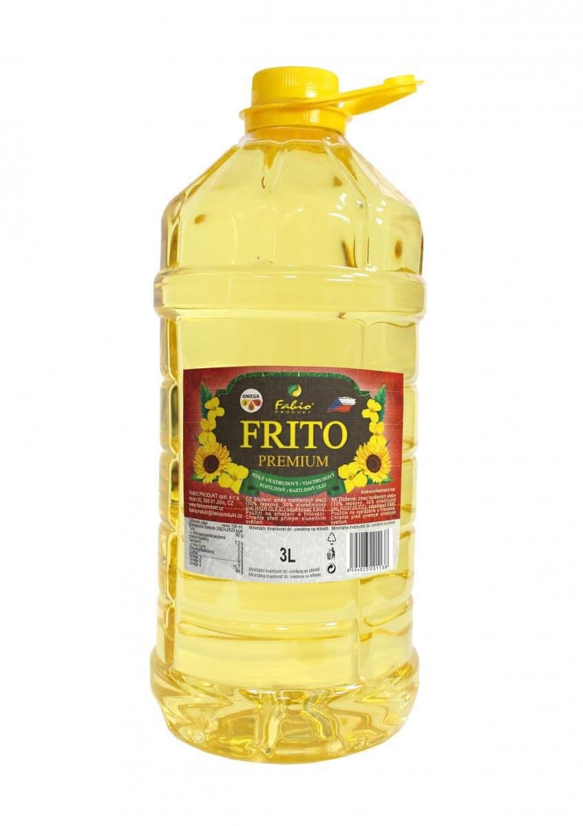 Fabio produkt Frito premium slunečnicový olej 3 l