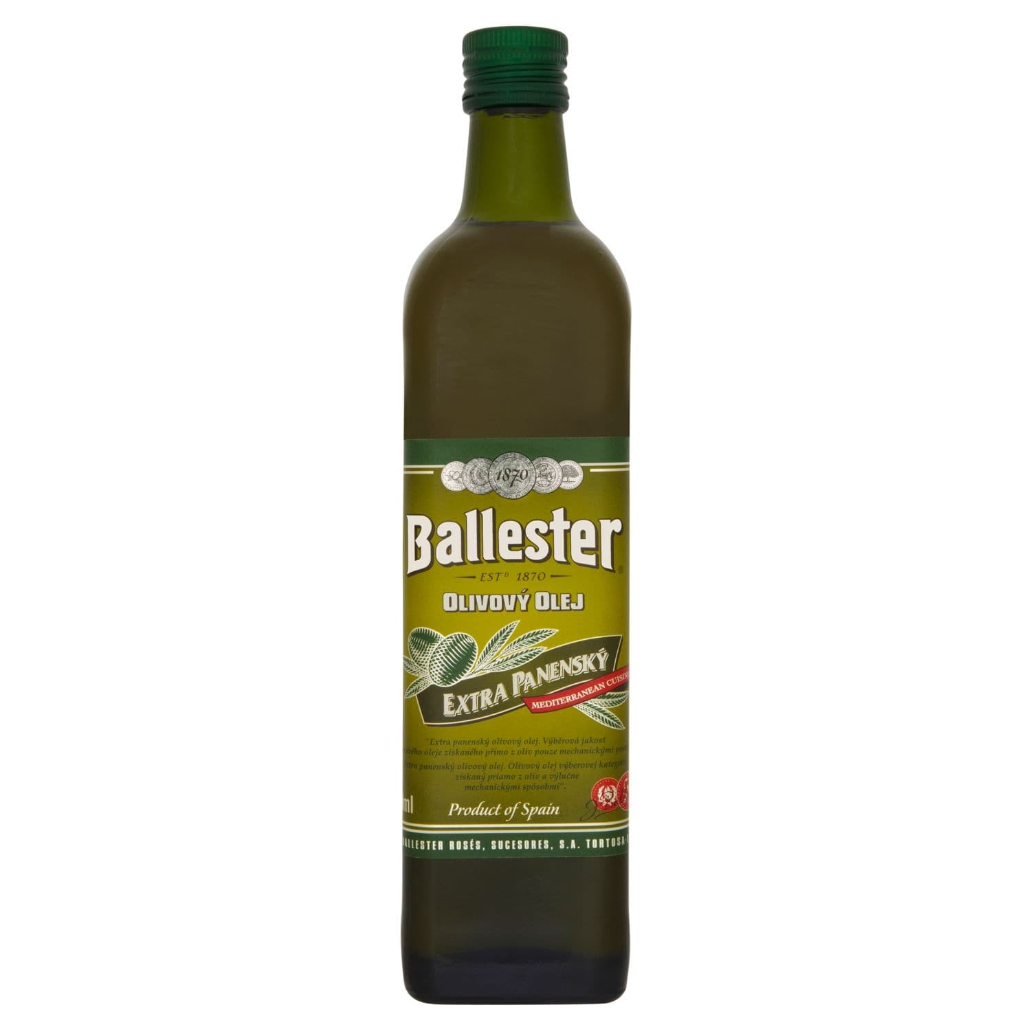 Ballester Extra panenský olivový olej 750 ml