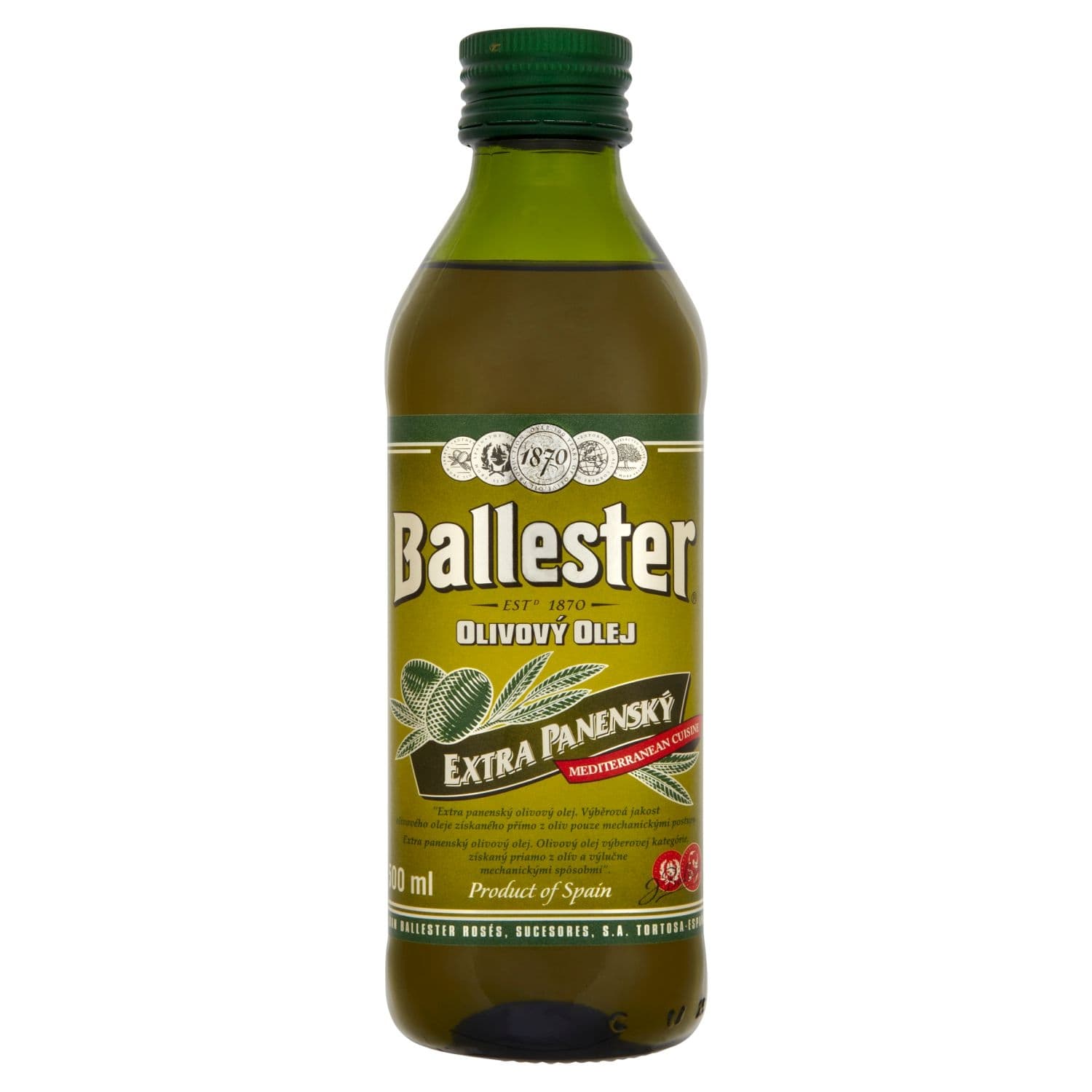 Ballester Extra panenský olivový olej 500 ml