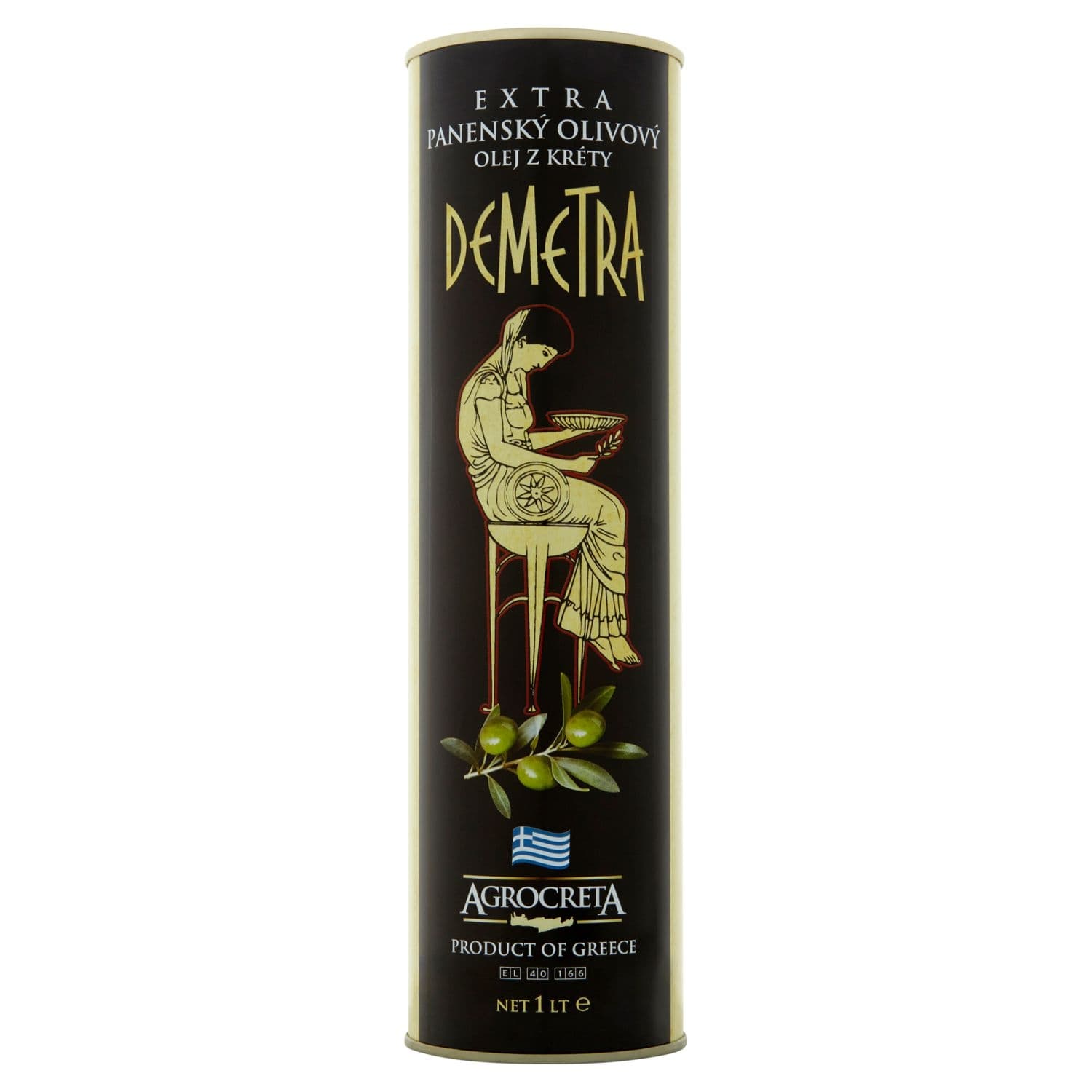 Agrocreta Demetra extra panenský olivový olej 1 l