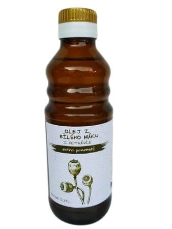Olejový mlýn Petráveč Olej z bílého máku 250ml