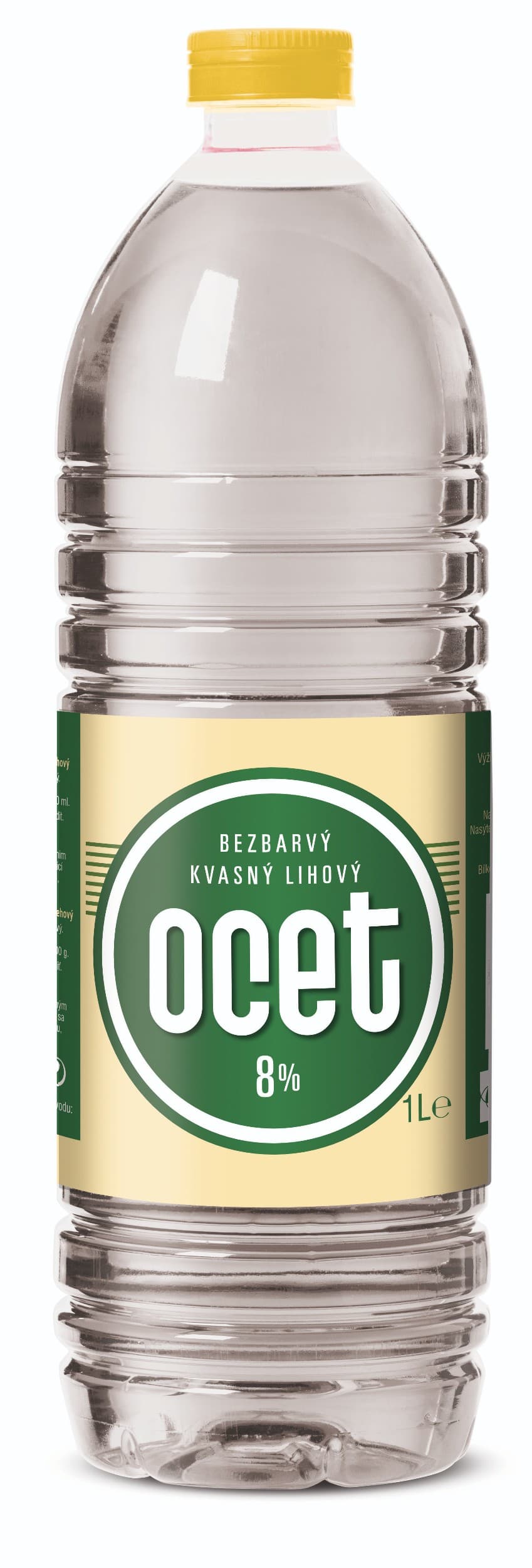 Bezbarvý kvasný lihový ocet 8% 1l