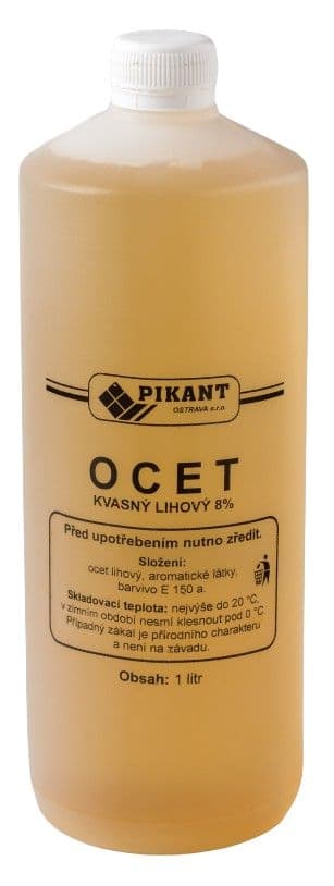 Pikant Ostrava Ocet 8% kvasný lihový 1l