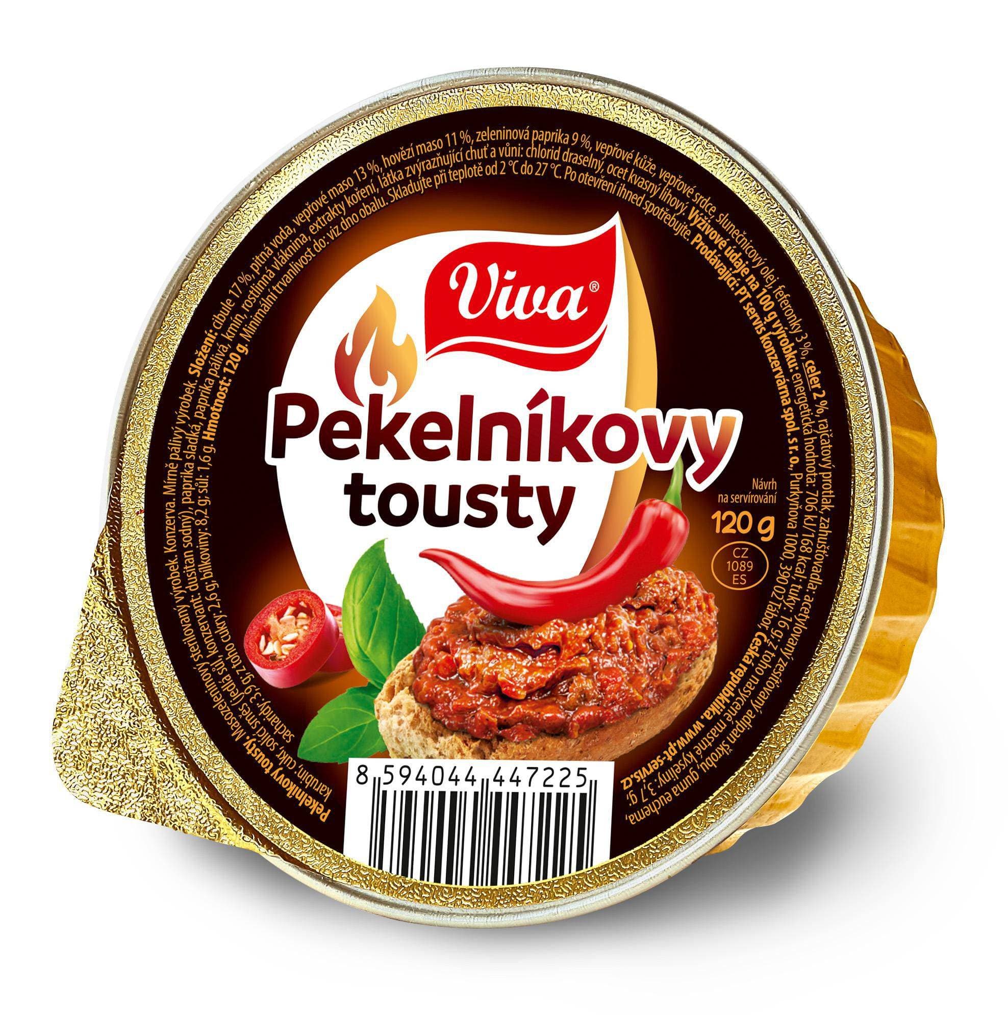 Viva Carne Pekelníkovy toasty 120 g