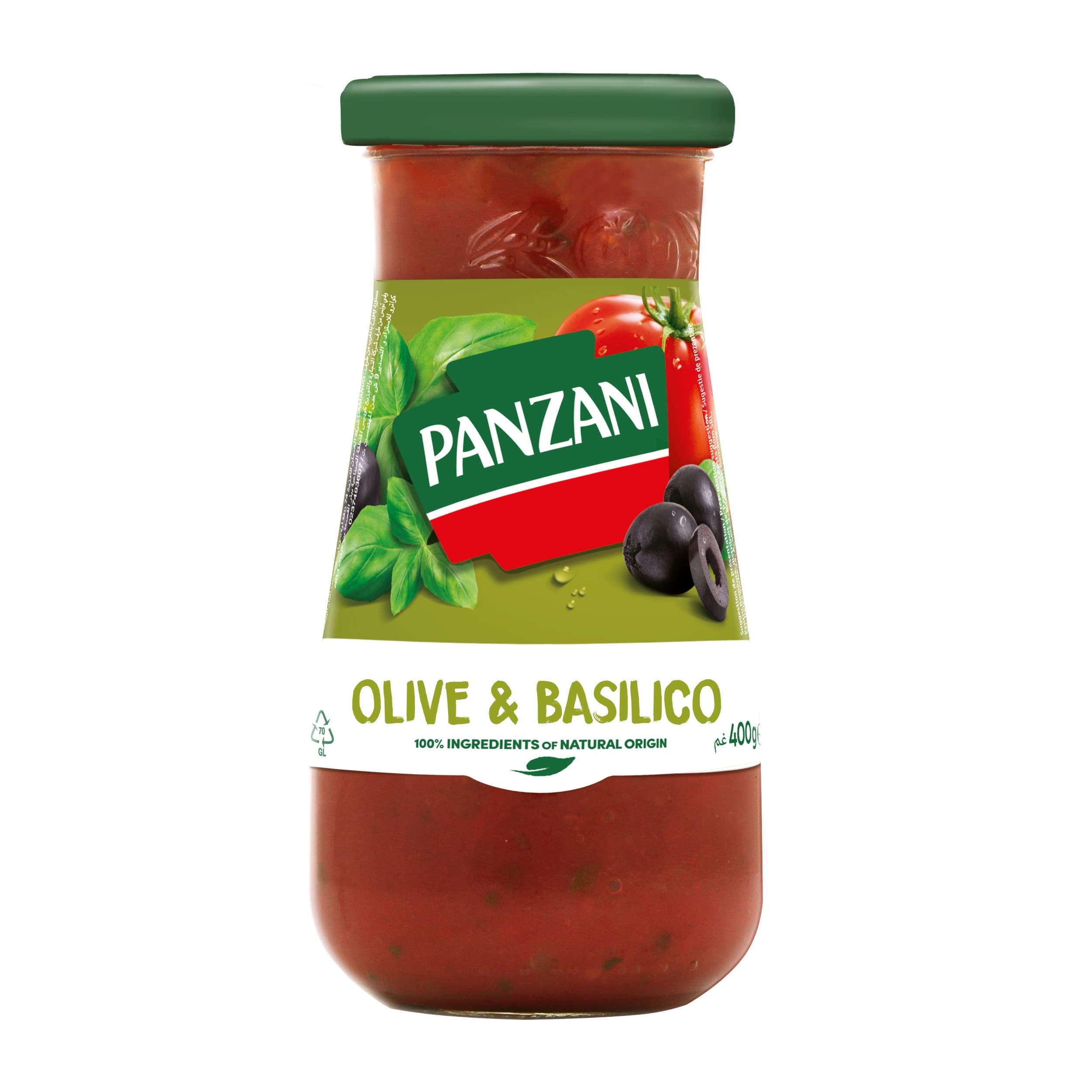 Panzani Olive & Basilico 400 g