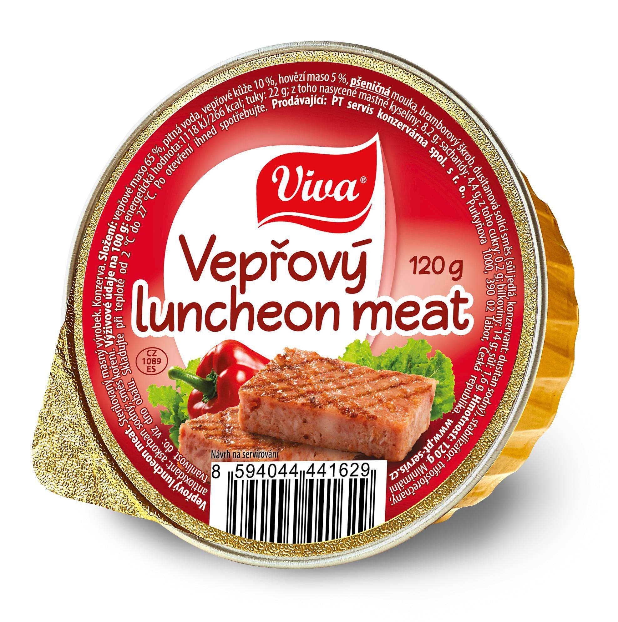 Viva Luncheonmeat vepřový 120g