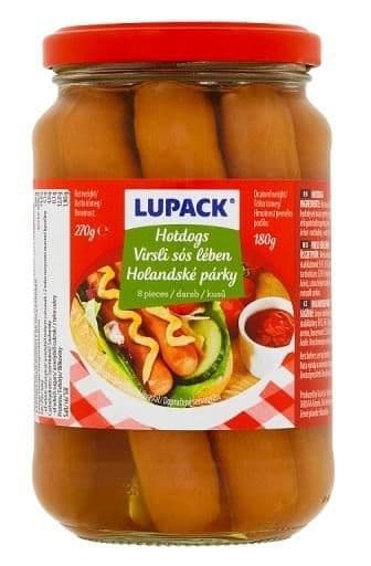 Lupack 8 holandských párků 270 g