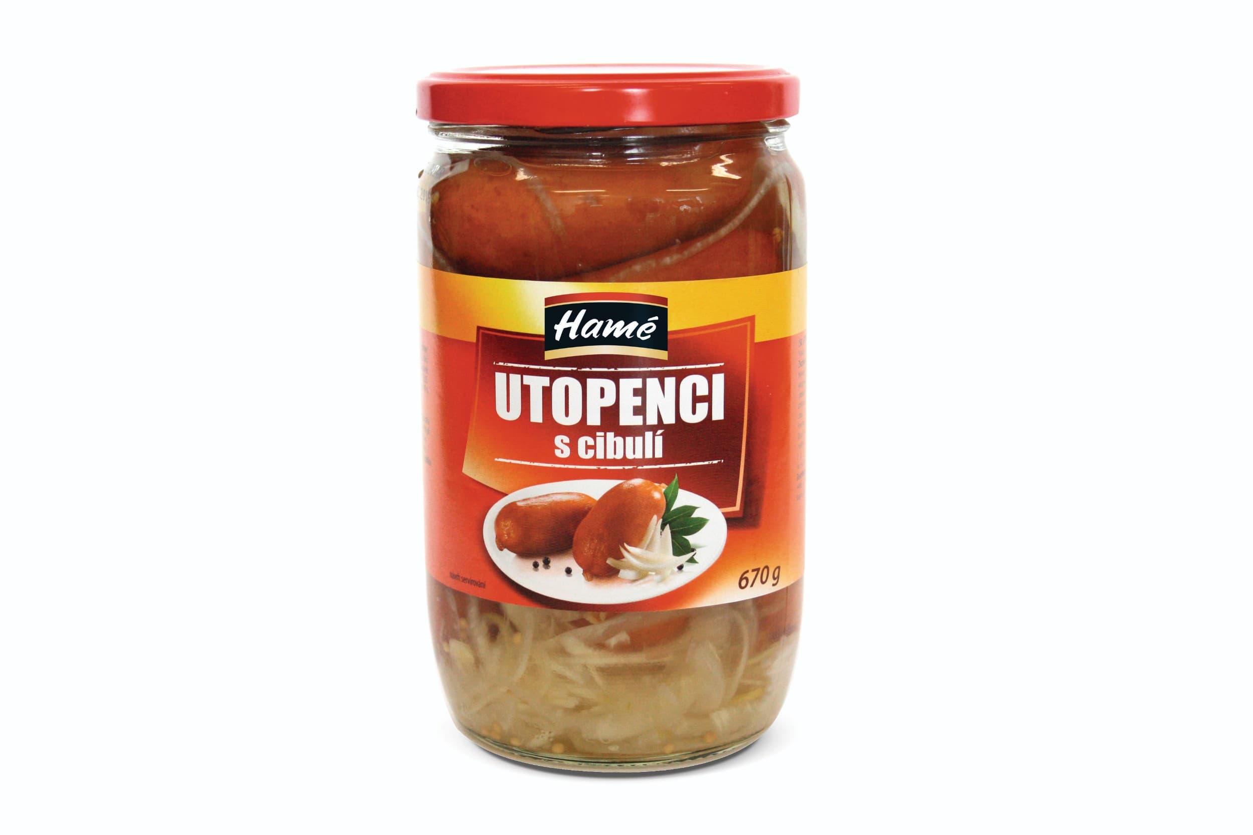 Hamé Utopenci s cibulí 670 g