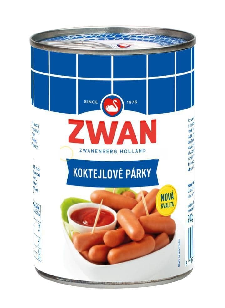 Zwan Koktejlové párky 400g