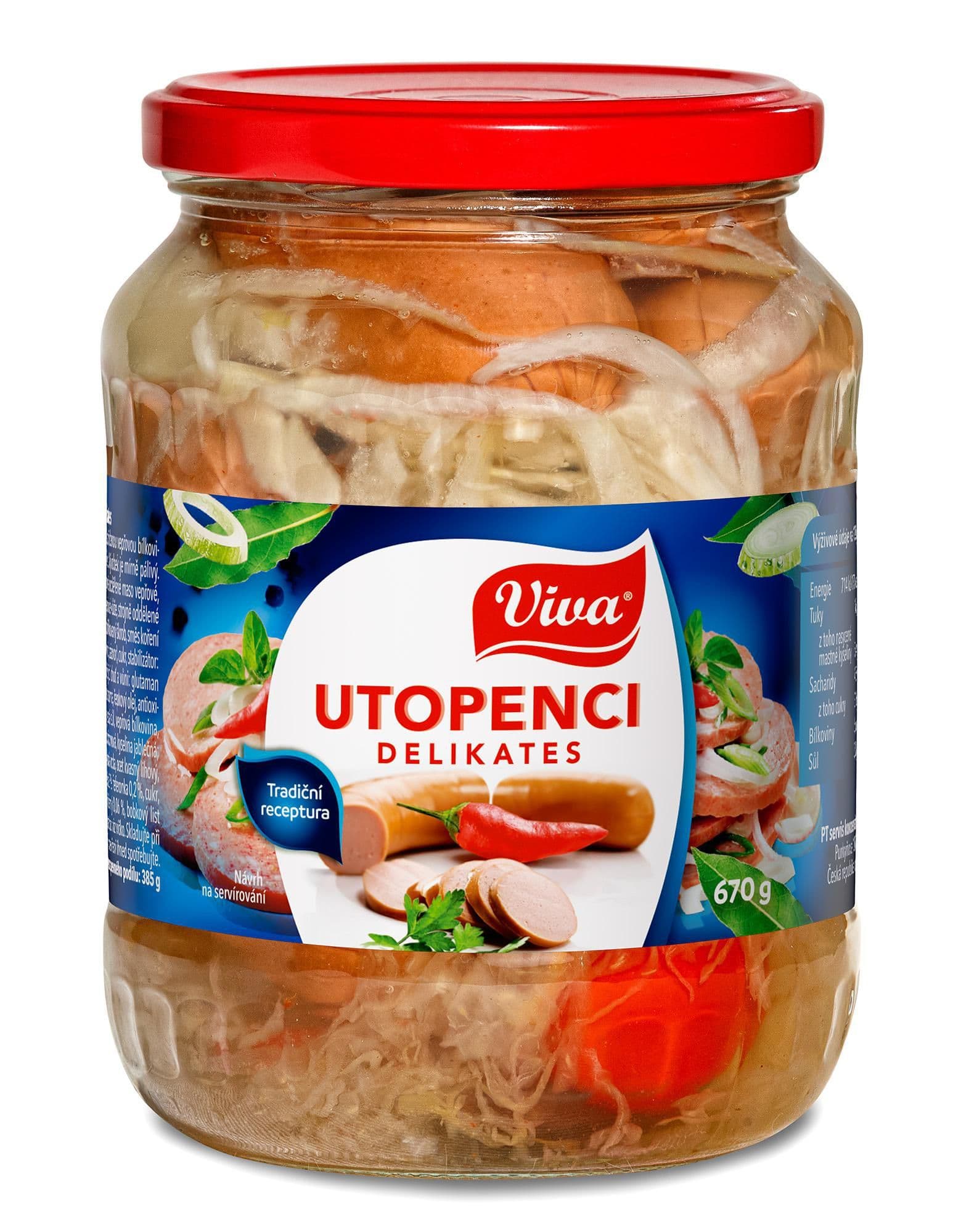Viva Carne Utopenci delikates 670g