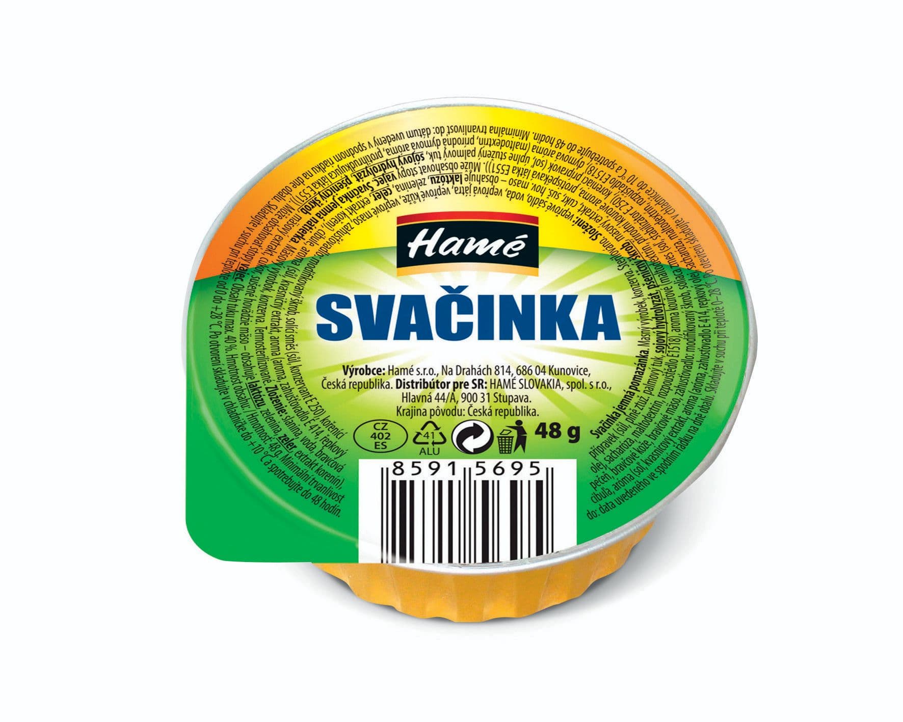 Hamé Svačinka jemná pomazánka 48 g