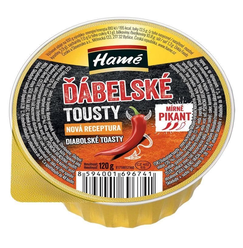 Hamé Ďábelské tousty 120g
