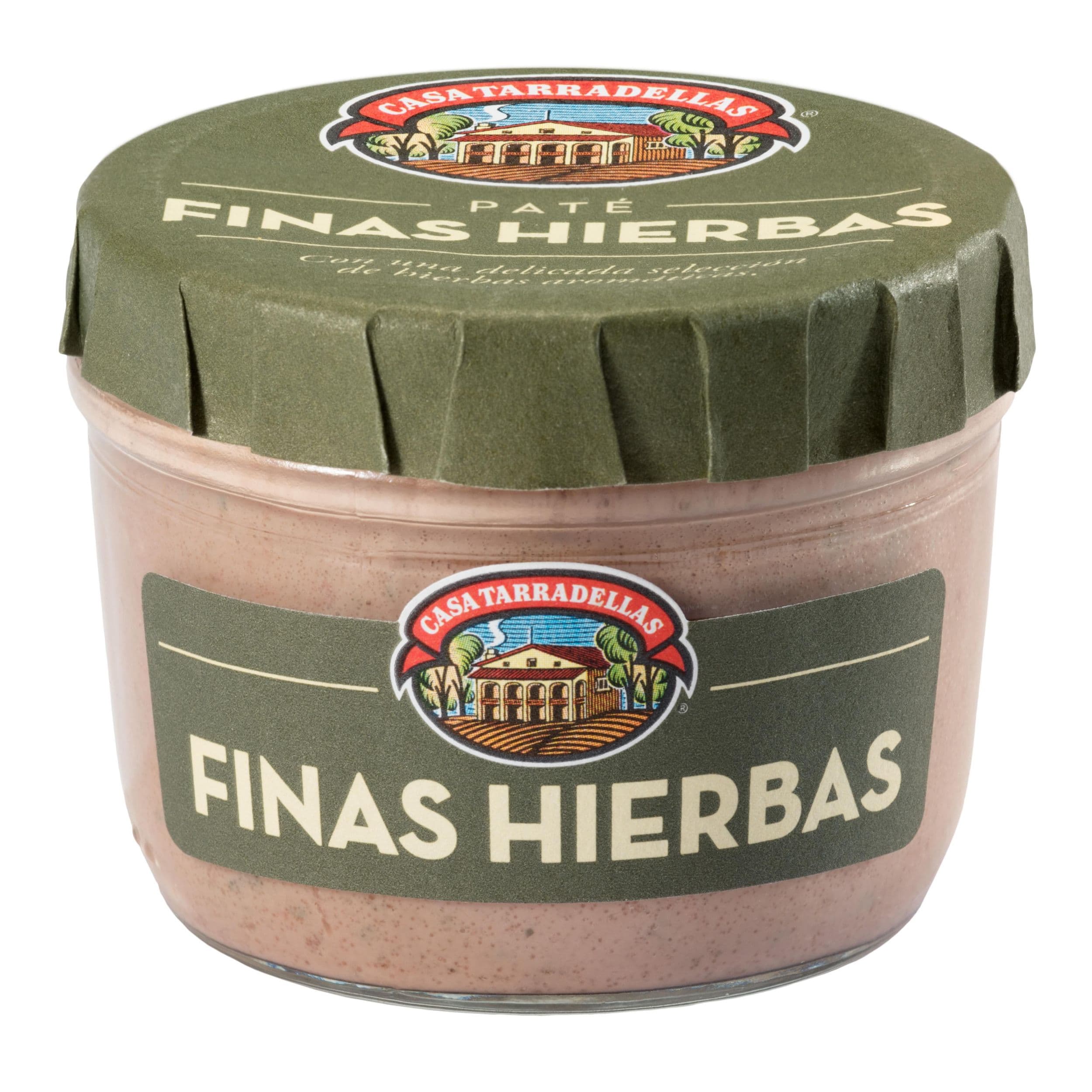 Casa Tarradellas HIERBAS FINAS Paštika vepřová játrová s bylinkami 125g