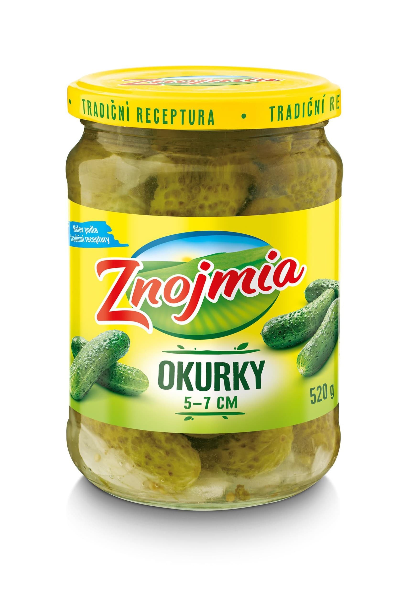 Znojmia Okurky 5-7cm 520 g