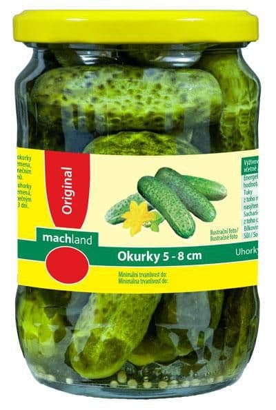 Machland Okurky 5-8cm 540 g