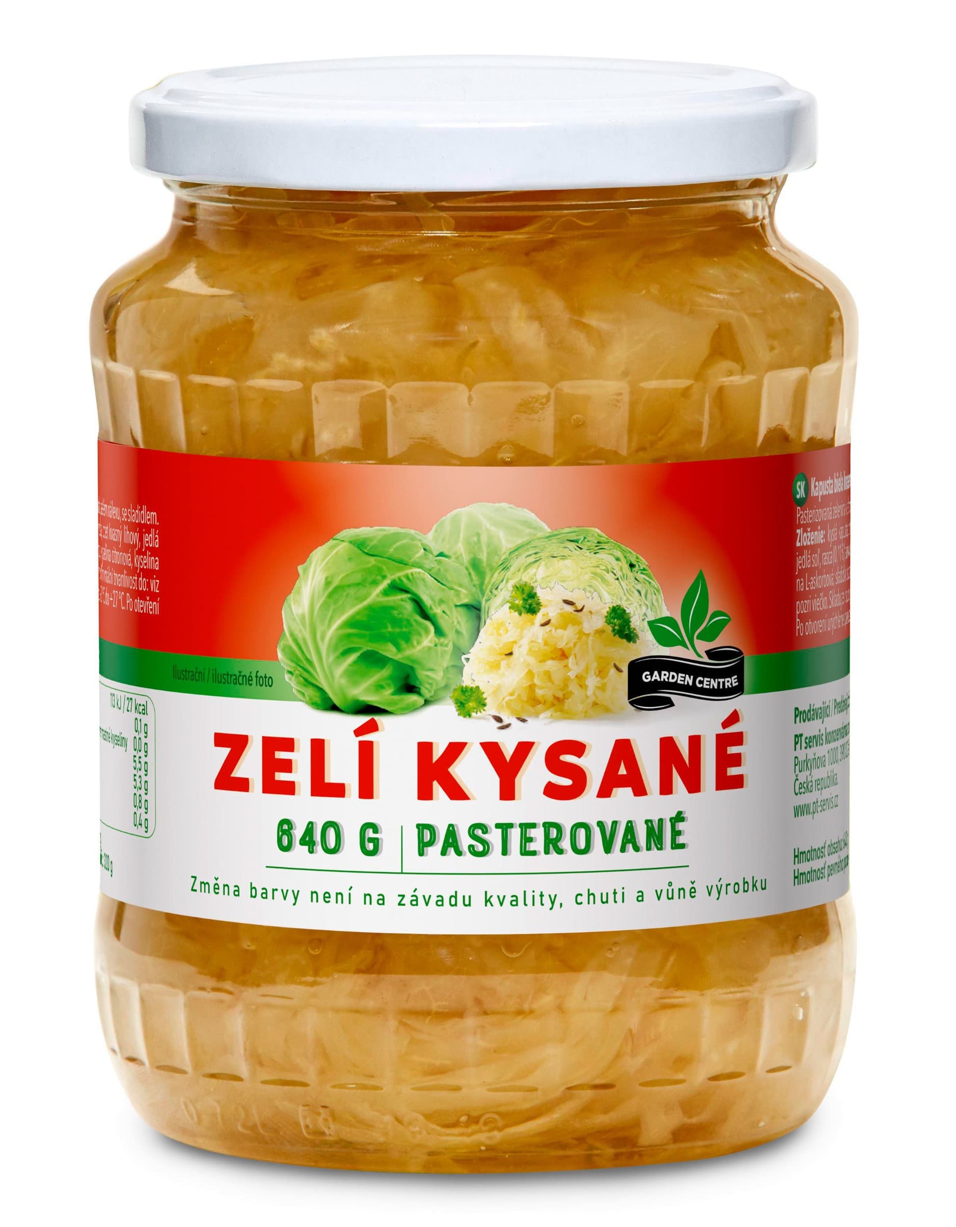 PT servis Zelí kysané 640g