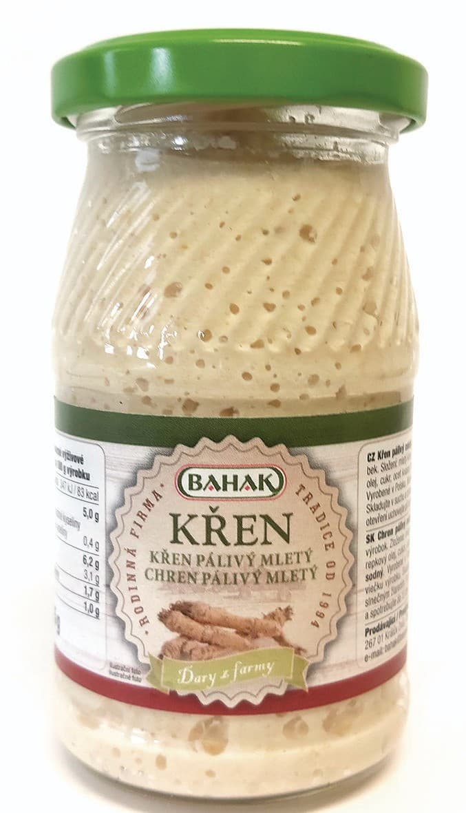 Bahak Křen pálivý 185 g
