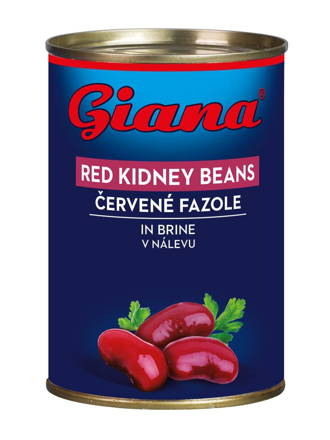 Giana Červené fazole ve sladkoslaném nálevu 400g