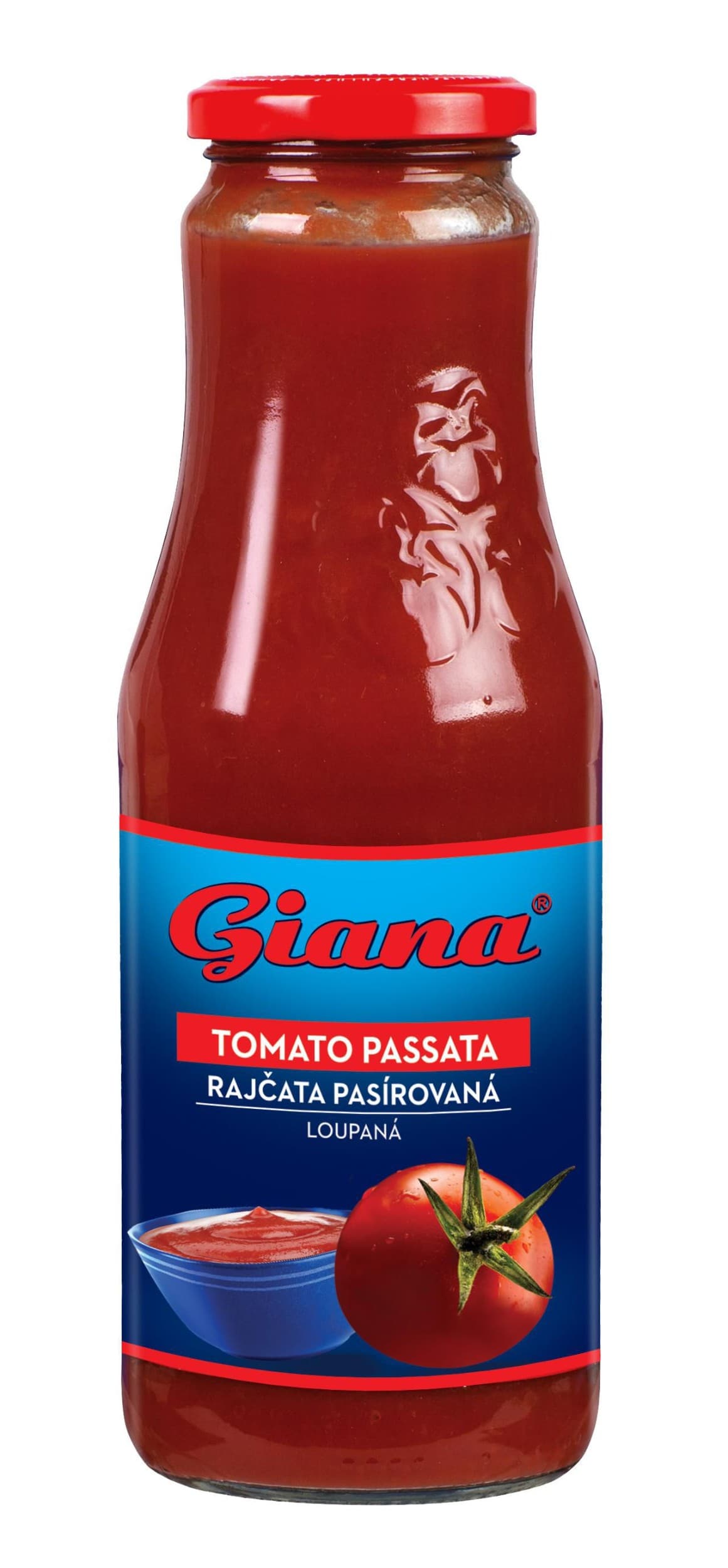 Giana Rajčata loupaná pasírovaná 680g