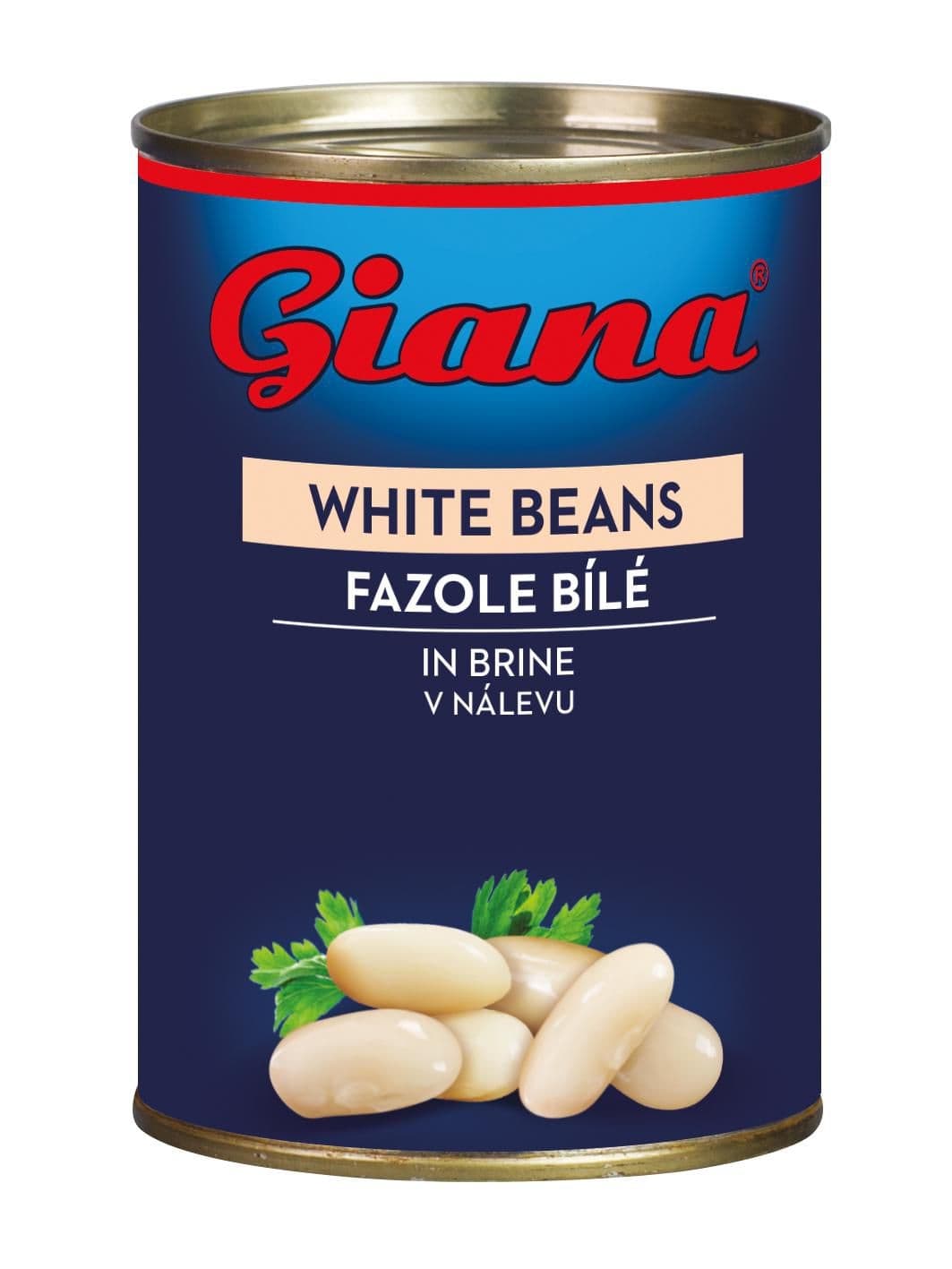 Giana Fazole bílé ve slaném nálevu 400 g