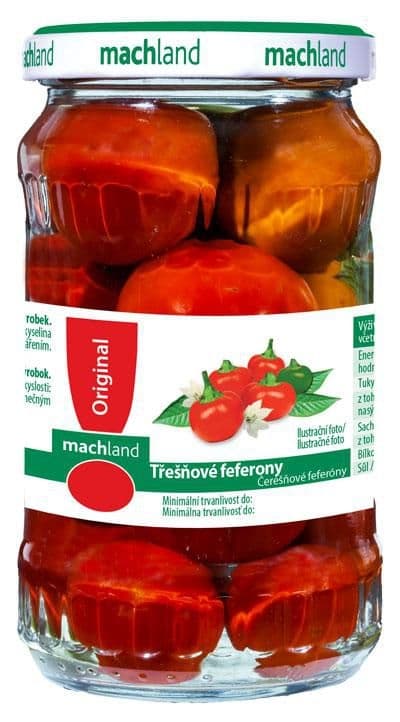 Machland Třešňové feferony 300 g