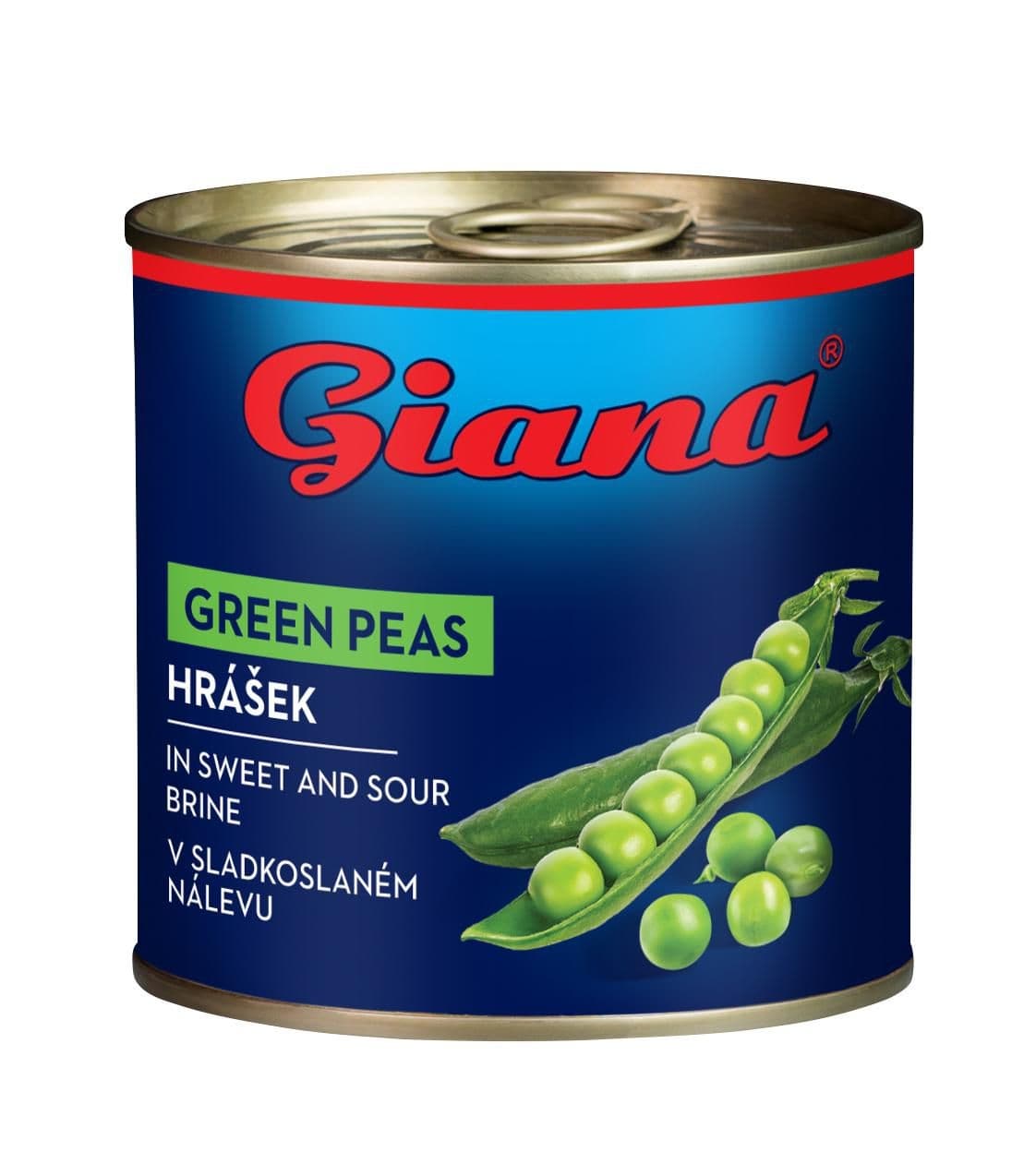 Giana Hrášek ve sladkoslaném nálevu 400g